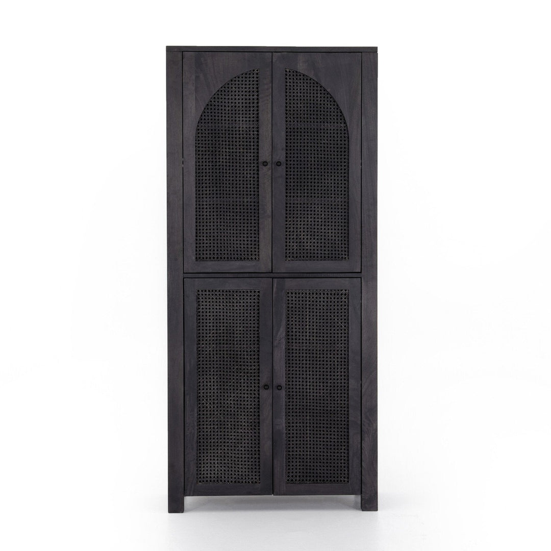 Tessa Cabinet - Black Wash Mango