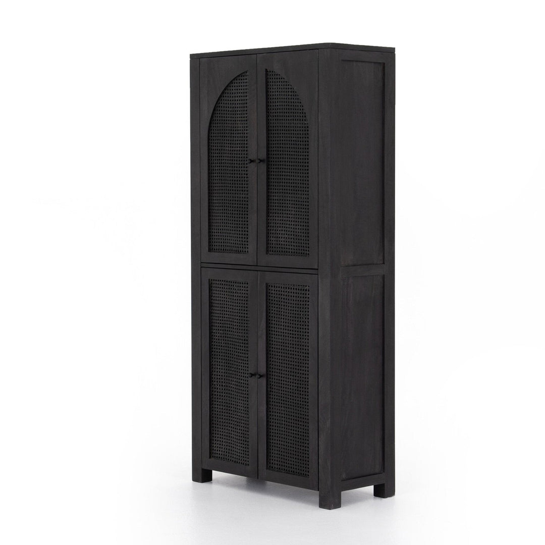 Tessa Cabinet - Black Wash Mango