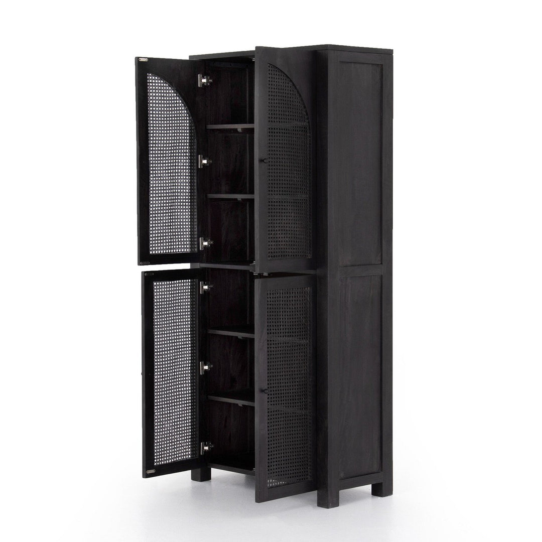 Tessa Cabinet - Black Wash Mango