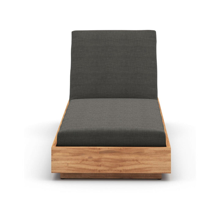 Kiana Outdoor Chaise Lounge - Venao Charcoal