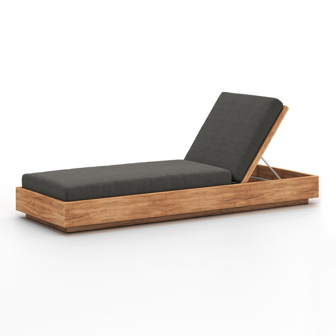 Kiana Outdoor Chaise Lounge - Venao Charcoal