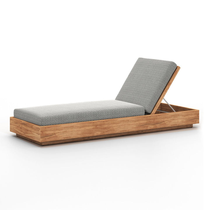 Kira Outdoor Chaise Lounge - Faye Ash