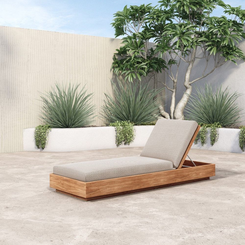 Outdoor Chaise & Sun Loungers Kiana Outdoor Chaise Lounge - Faye Sand