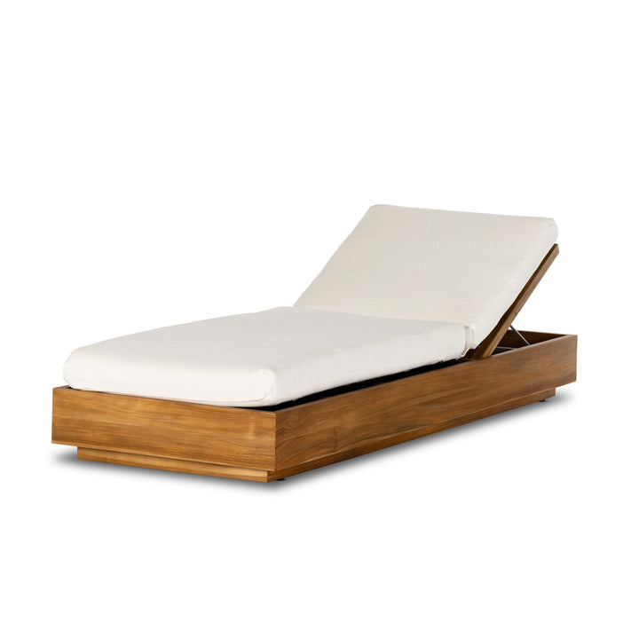 Kira Outdoor Chaise Lounge - Faye Cream