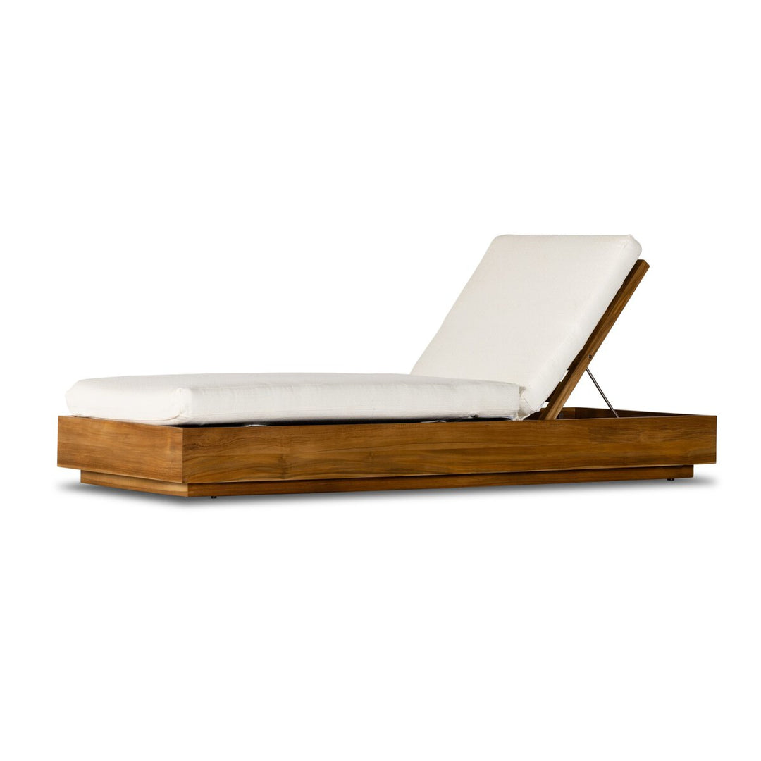 Kira Outdoor Chaise Lounge - Faye Cream