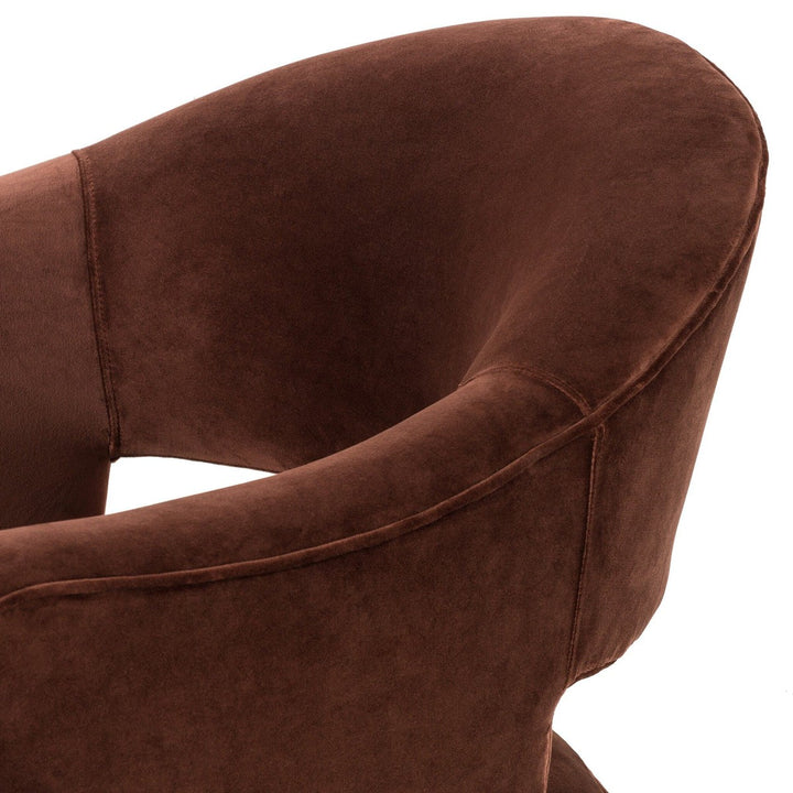 Adeline Desk Chair - Surrey Auburn