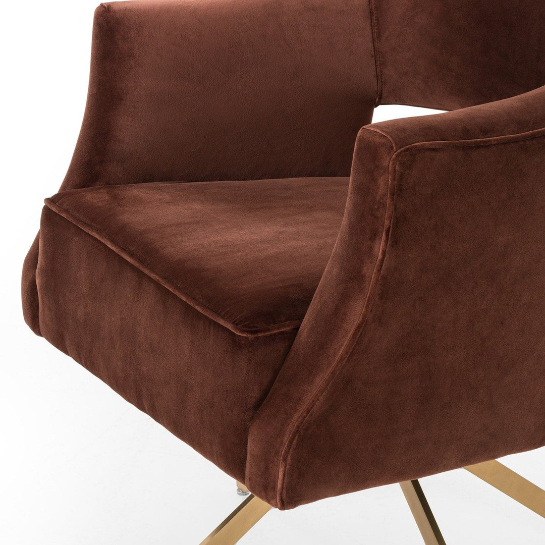 Adeline Desk Chair - Surrey Auburn