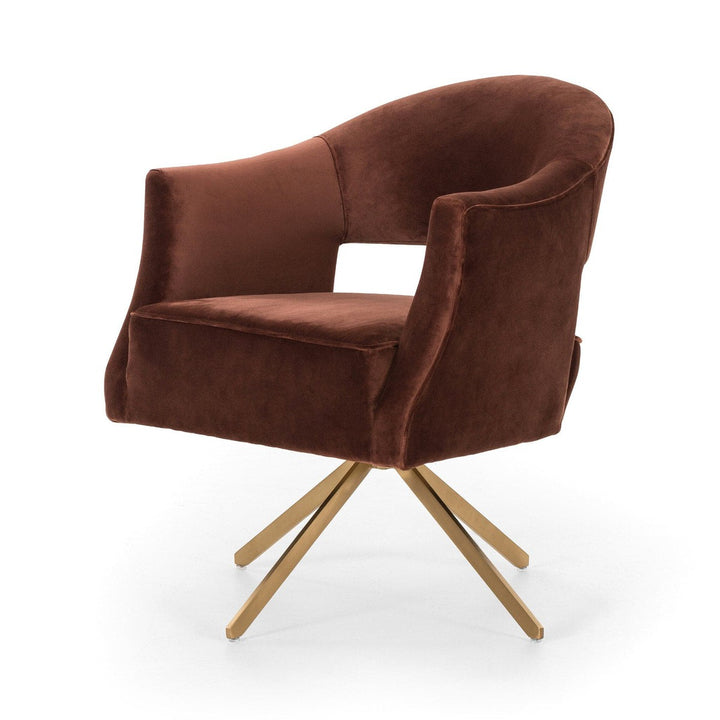 Adeline Desk Chair - Surrey Auburn