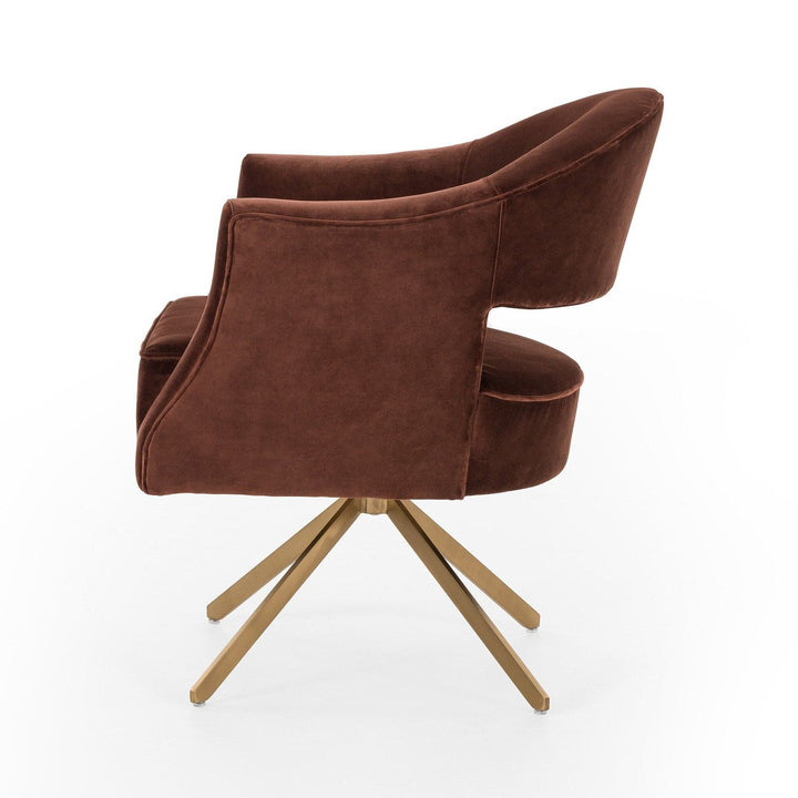 Adeline Desk Chair - Surrey Auburn