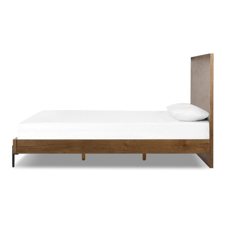 Edwin Bed - Amber Oak Resin - Queen