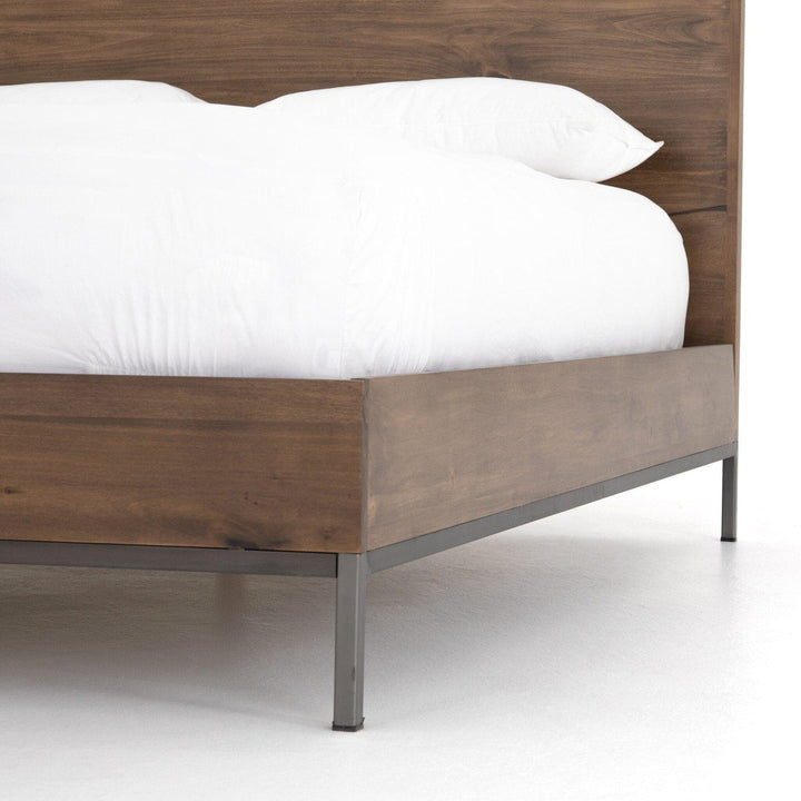 Troy Bed - Auburn Poplar- King