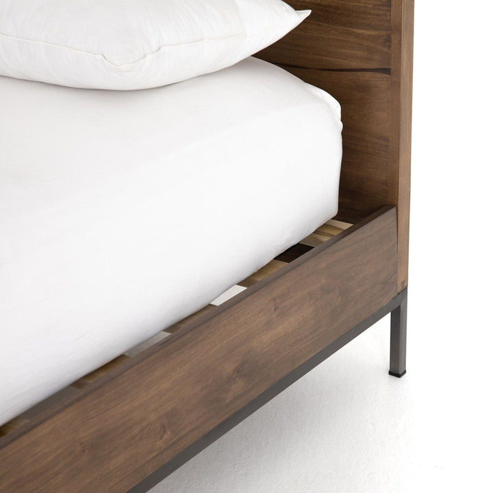 Troy Bed - Auburn Poplar- King