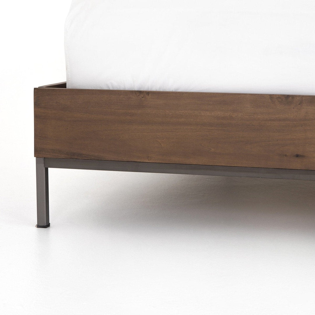 Troy Bed - Auburn Poplar- King