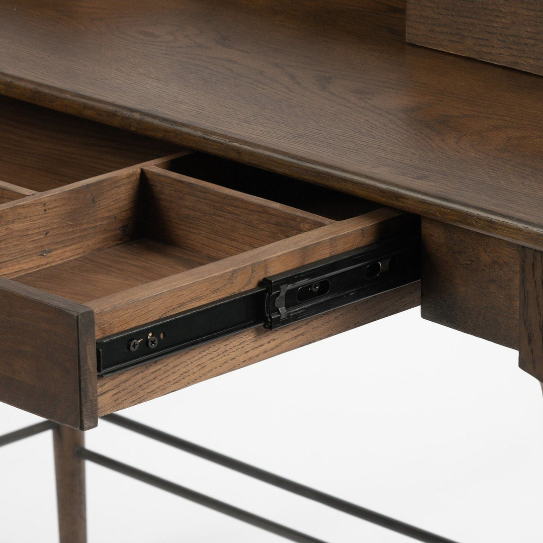 Monroe Desk - Dark Toasted Oak