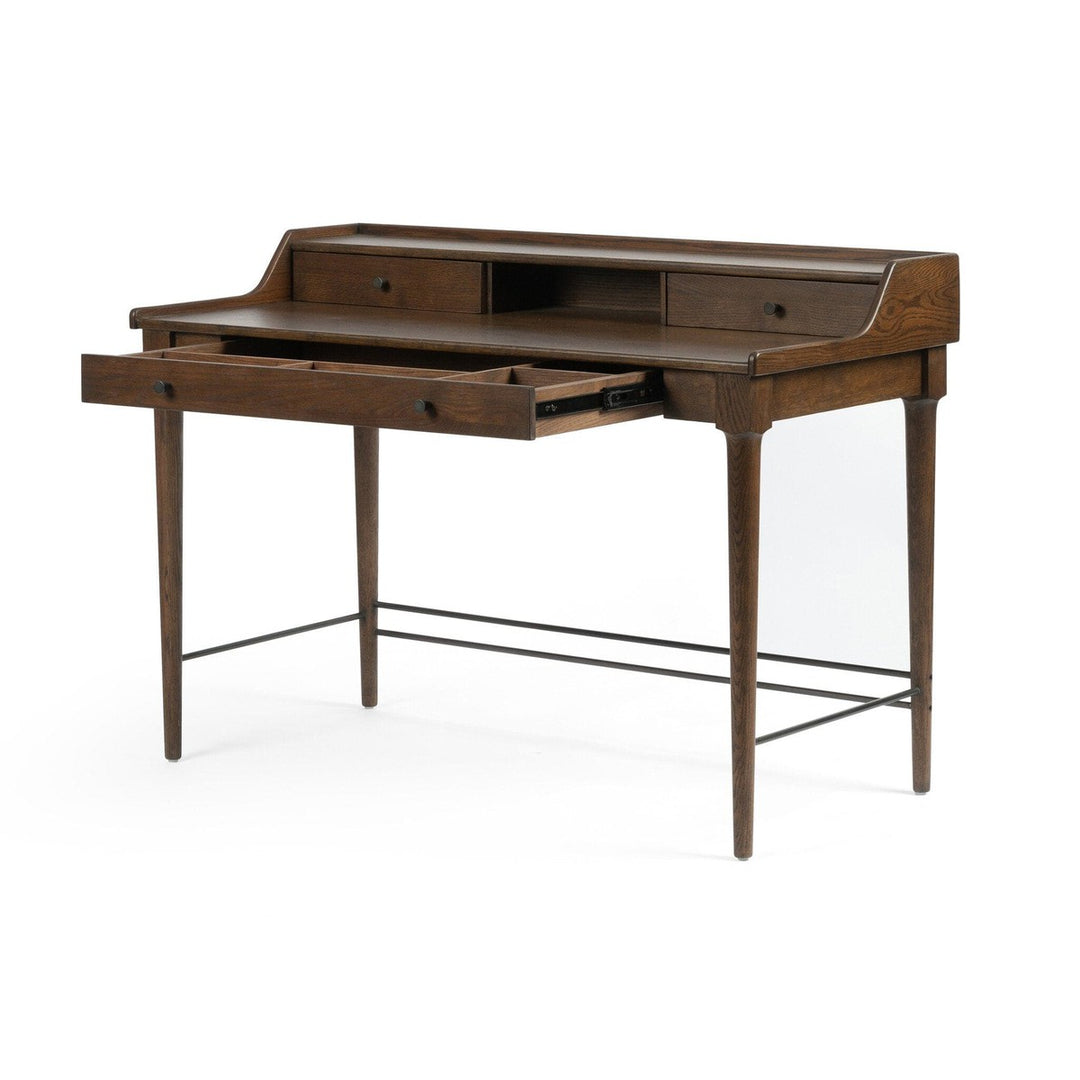 Monroe Desk - Dark Toasted Oak