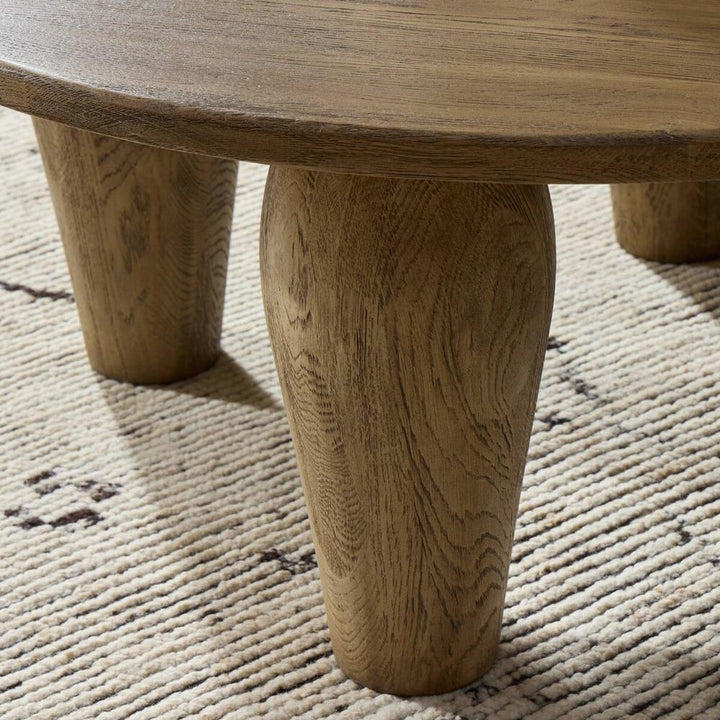 Maricopa Coffee Table: Worn Oak