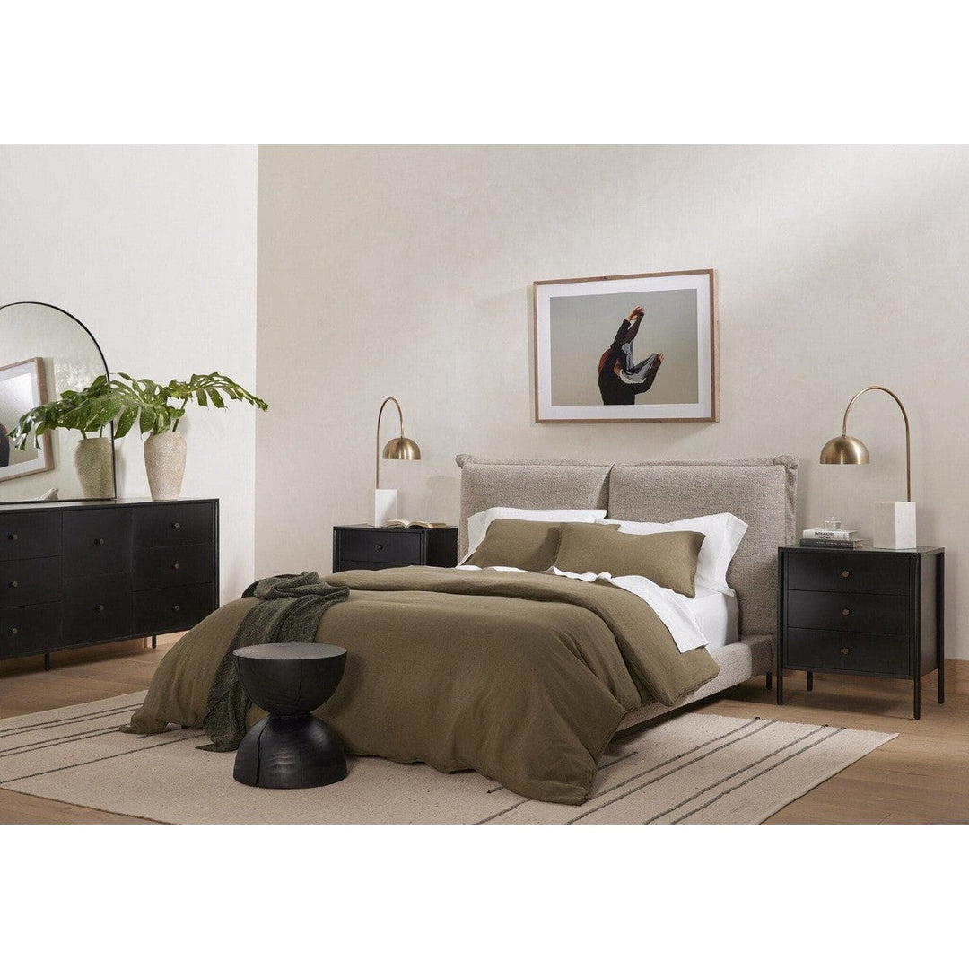 Irving Bed - Merino Porcelain - Queen