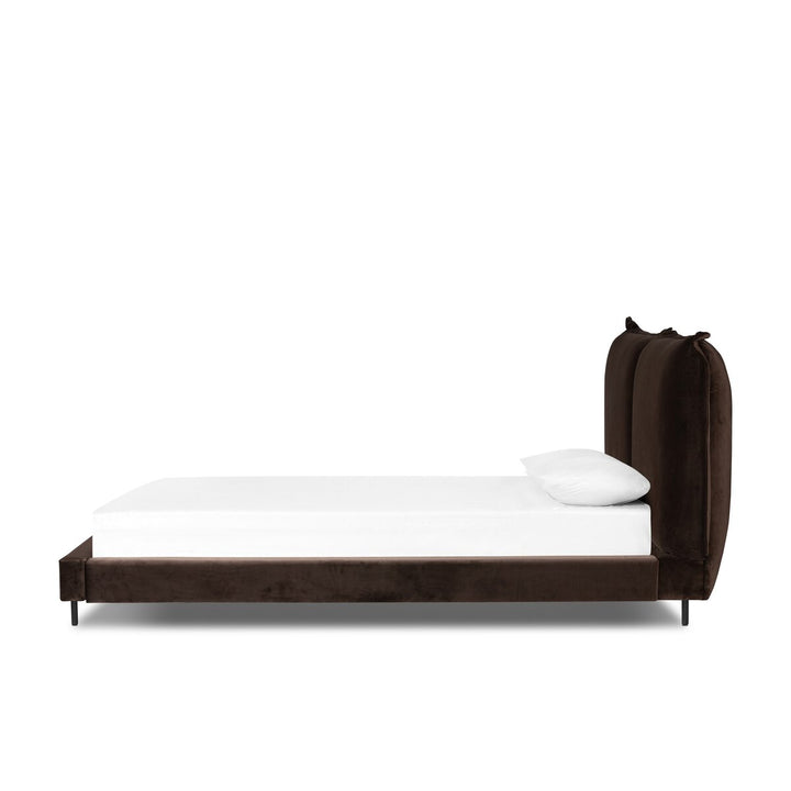 Brentwood Bed - Queen - Surrey Cocoa