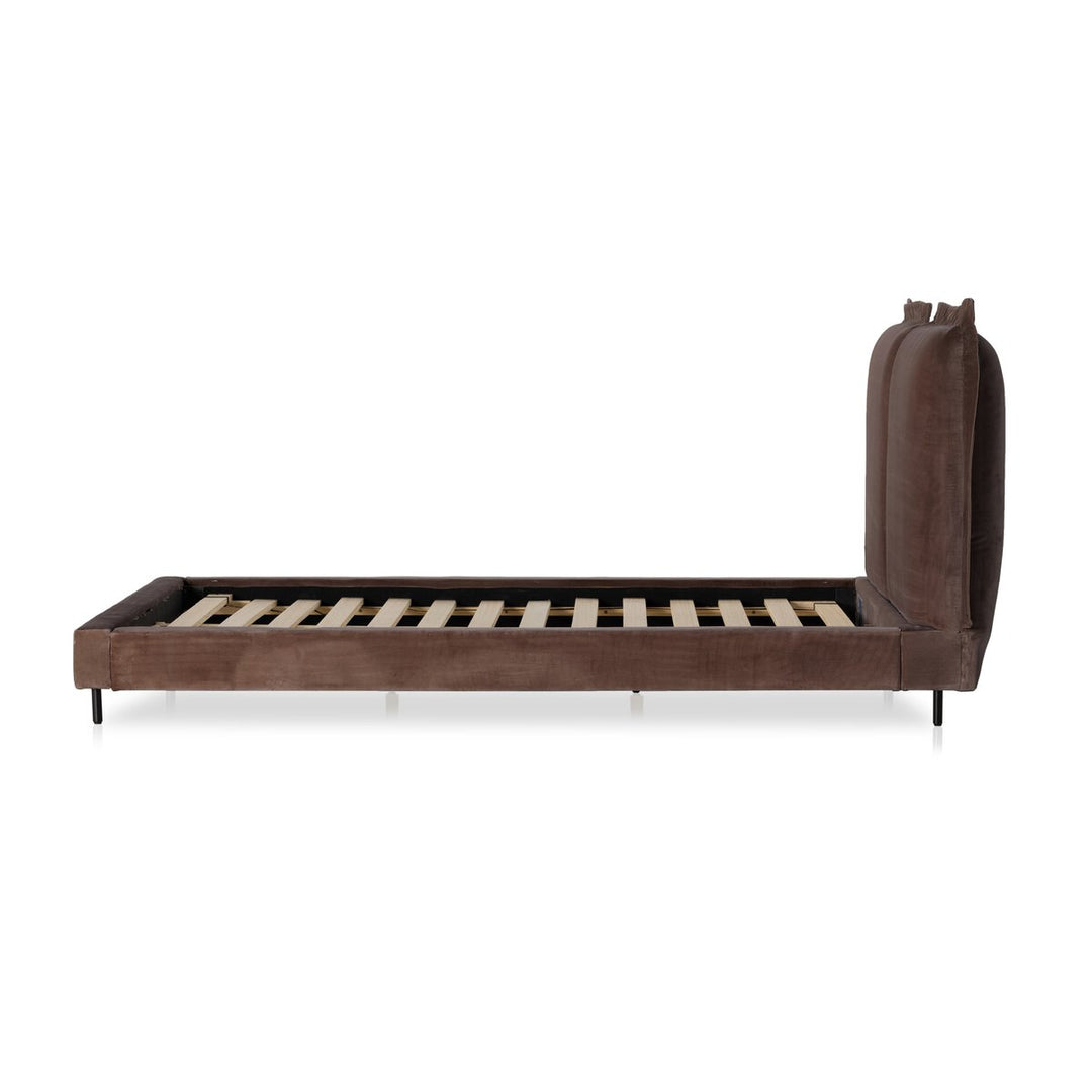 Brentwood Bed - Queen - Surrey Cocoa