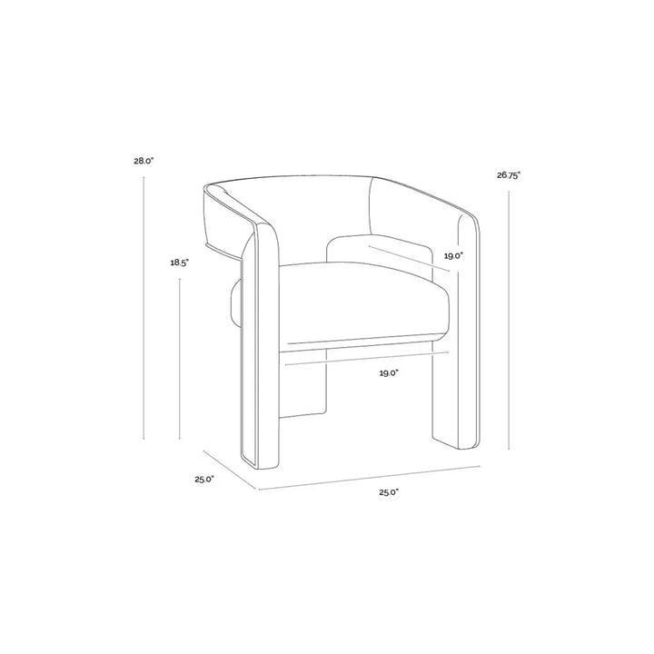 Krasner Dining Armchair