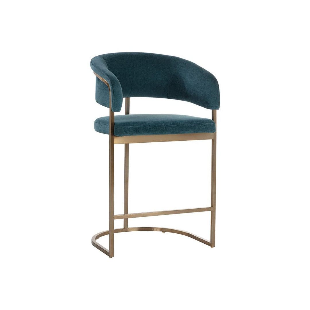 Marris Counter Stool-Sunpan-SUNPAN-109748-Stools & OttomansDanny Teal-1-France and Son