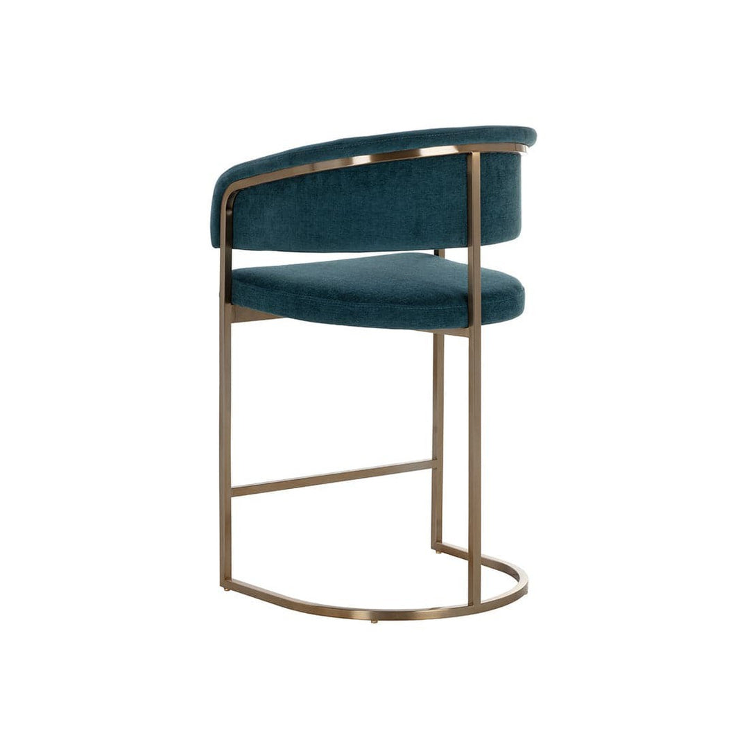 Marris Counter Stool-Sunpan-SUNPAN-109748-Stools & OttomansDanny Teal-5-France and Son