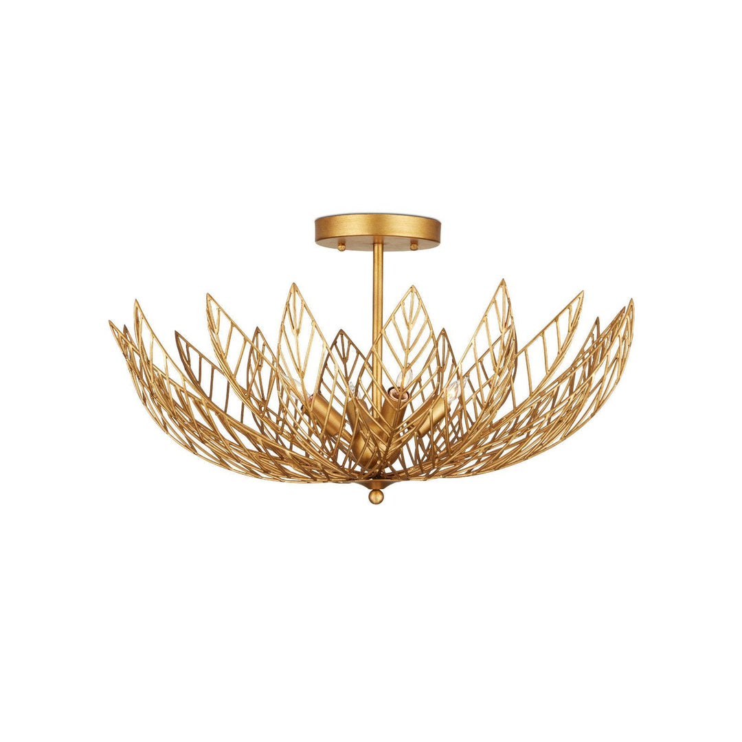 Leaflace Semi-Flush Mount