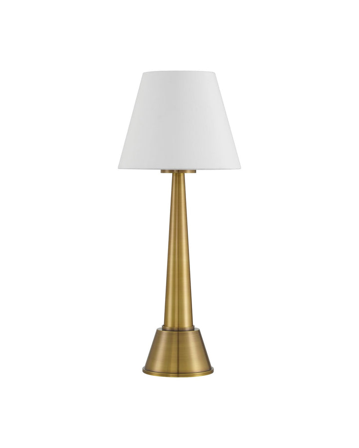 Table Lamps Saunter Brass Cordless Table Lamp