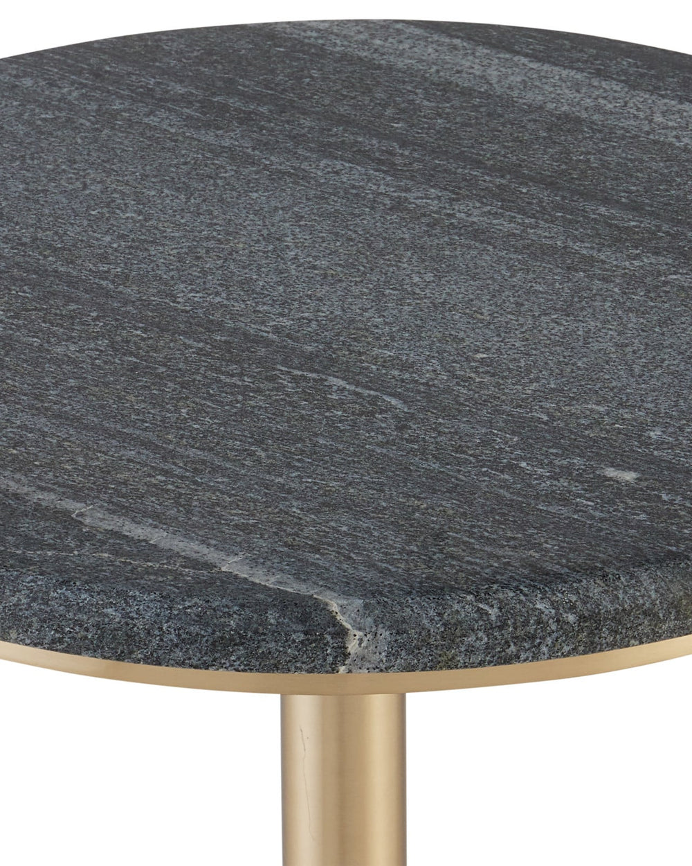 Side Tables Miles Black Marble Accent Table