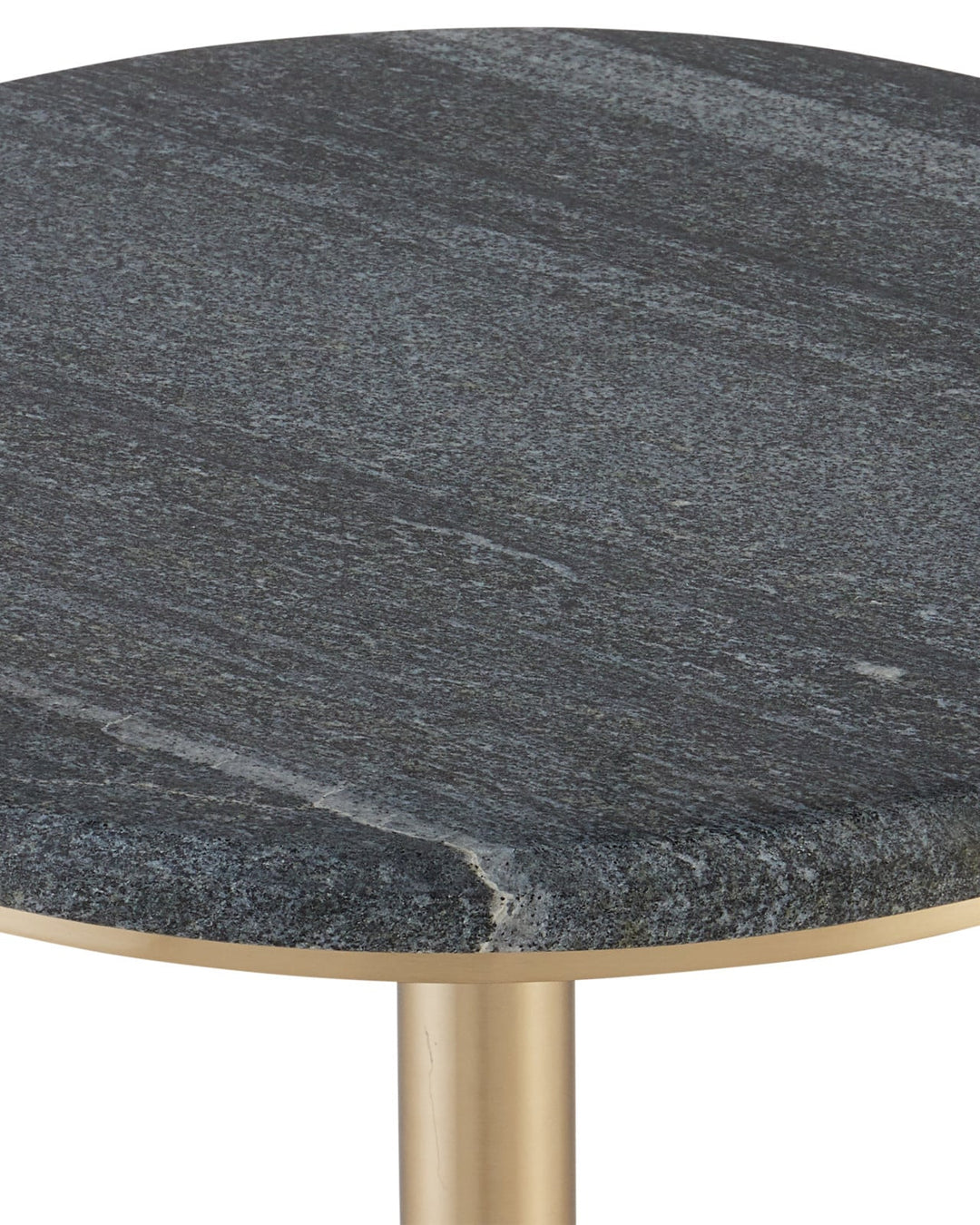 Side Tables Miles Black Marble Accent Table