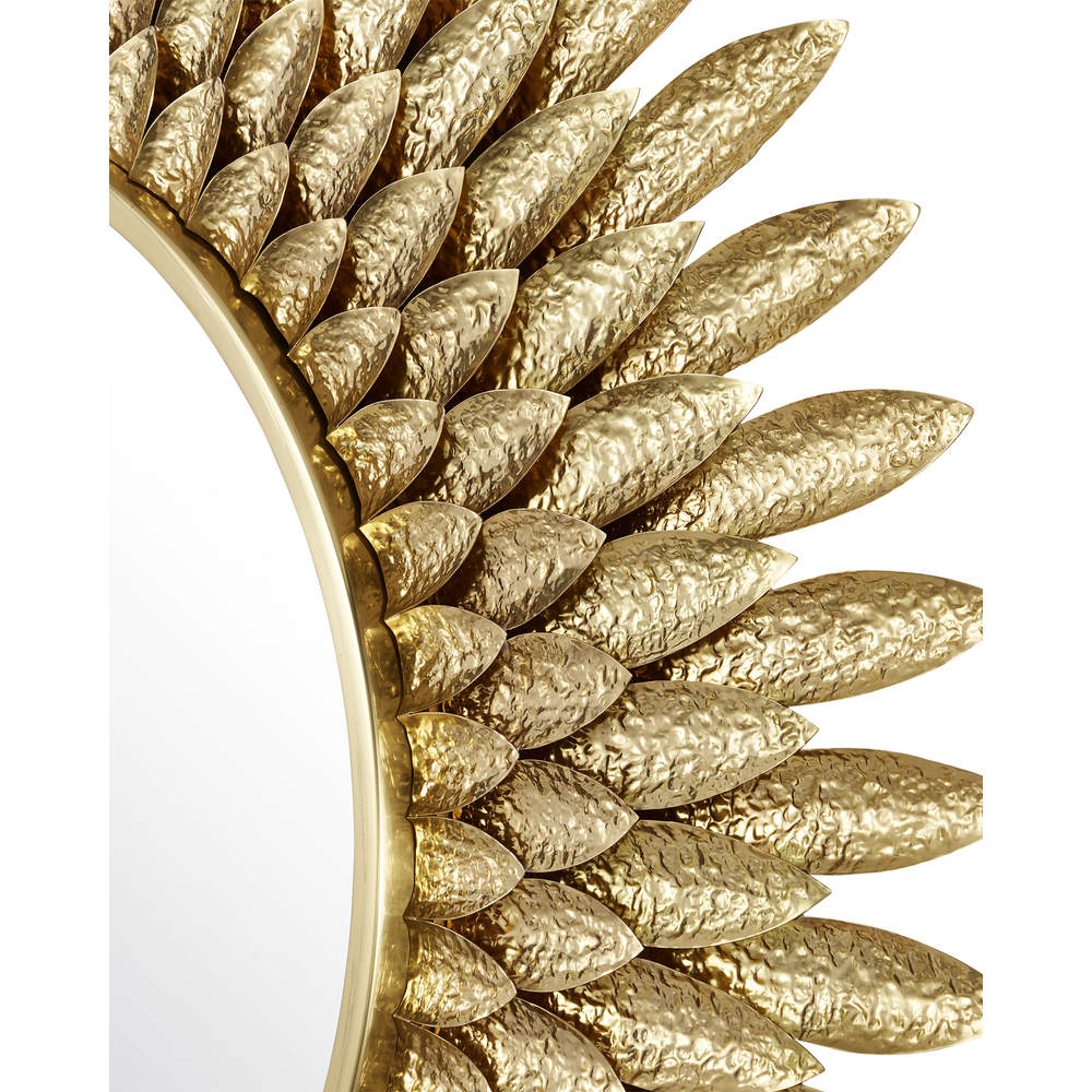 Mirrors Plume Round Mirror