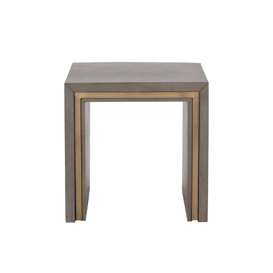 Hilbert End Table-Sunpan-SUNPAN-110029-Side Tables-4-France and Son