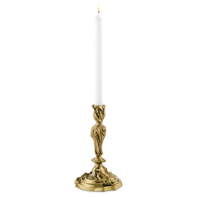 Candle Holder Messardière antique gold finish-Eichholtz-EICHHOLTZ-110212-Candle Holders-1-France and Son