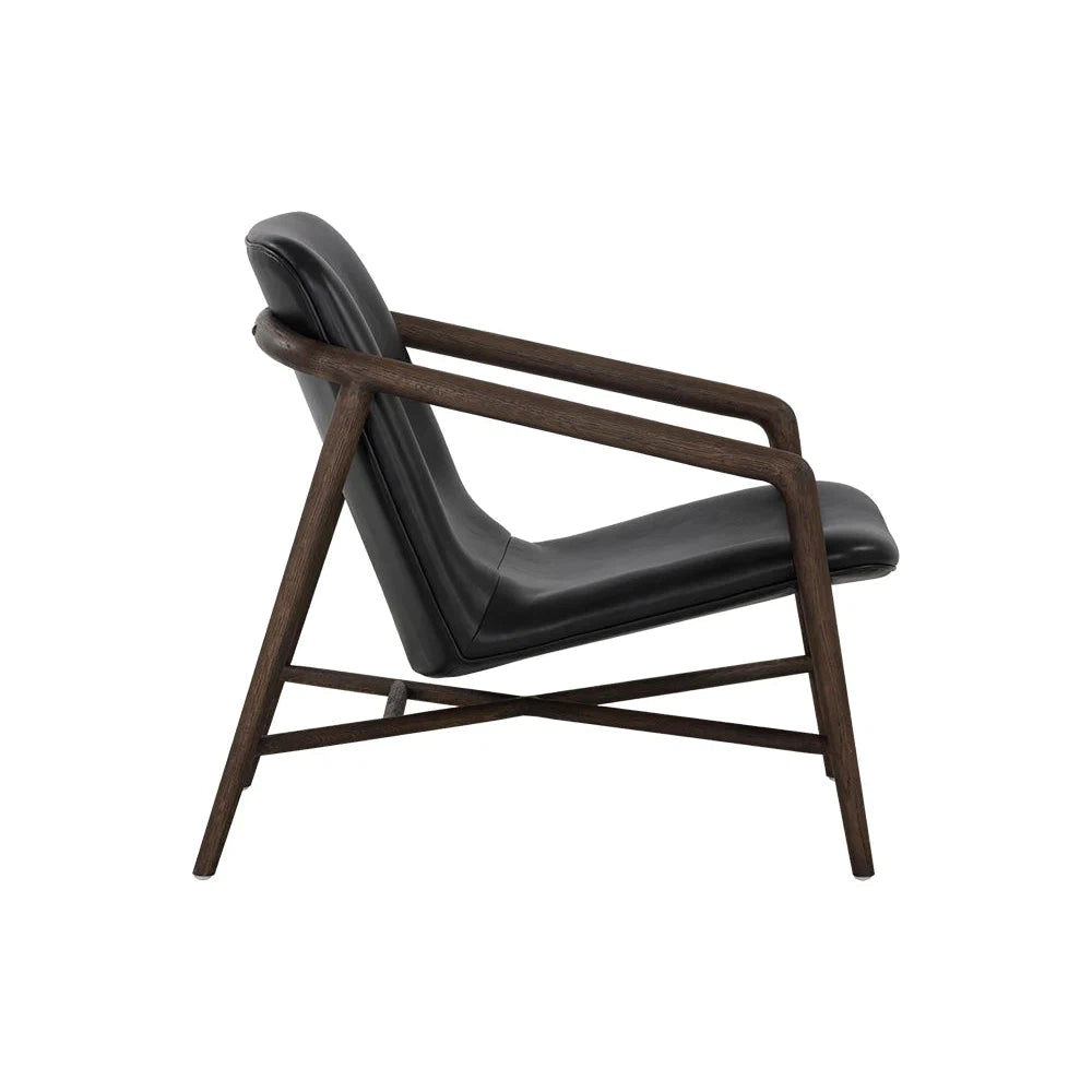 Cinelli Lounge Chair-Sunpan-SUNPAN-107289-Lounge ChairsSaloon Light Grey-Dark Brown-17-France and Son
