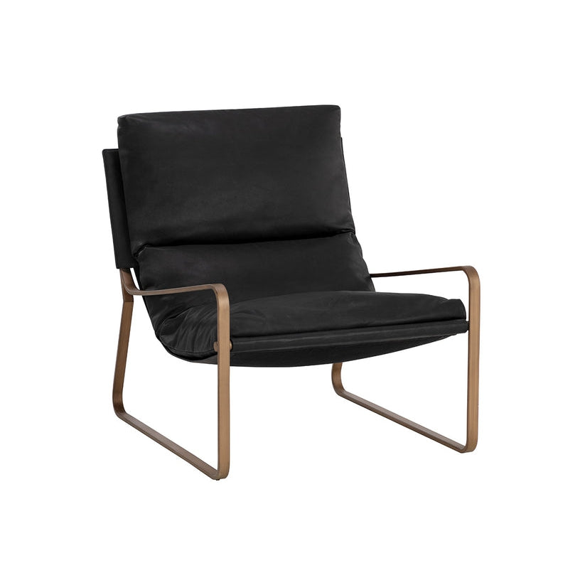 Zancor Lounge Chair-Sunpan-SUNPAN-110657-Lounge ChairsCharcoal Black-5-France and Son