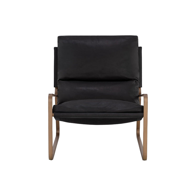 Zancor Lounge Chair-Sunpan-SUNPAN-109559-Lounge ChairsTan Leather-6-France and Son