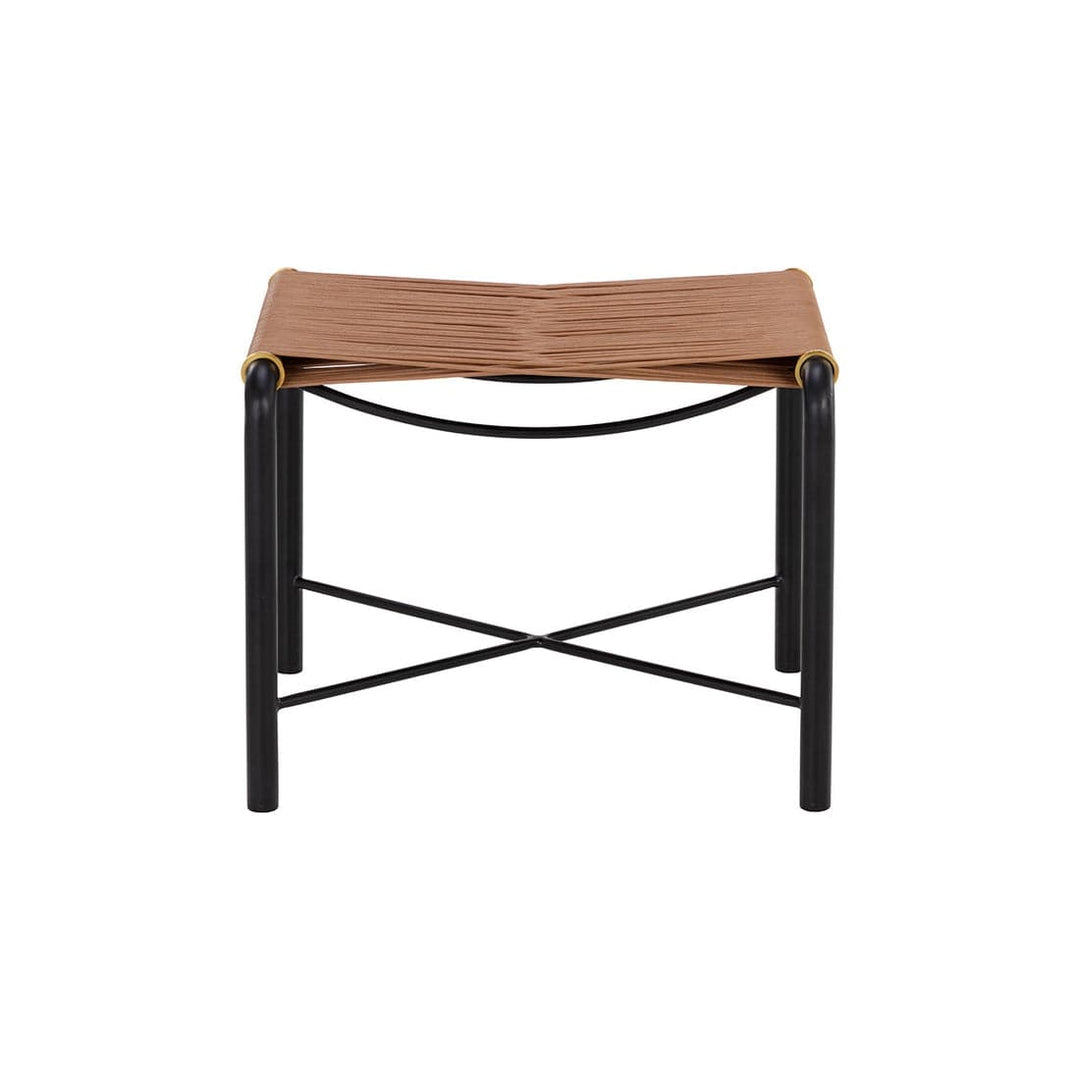 Riz Stool-Sunpan-SUNPAN-107086-Stools & OttomansBlack Leather-7-France and Son