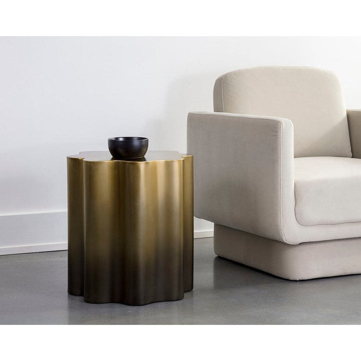 Dahlia End Table-Sunpan-SUNPAN-110768-Side Tables-2-France and Son