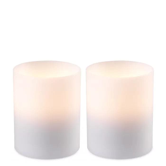 Artificial Candle Deep ø 10 x H. 12 cm Set of 2-Elk Home-EICHHOLTZ-110883-Decor-1-France and Son