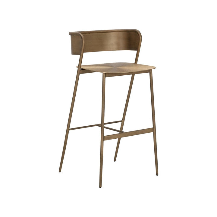 Keanu Stool-Sunpan-SUNPAN-110938-Stools & OttomansGold-Barstool-7-France and Son