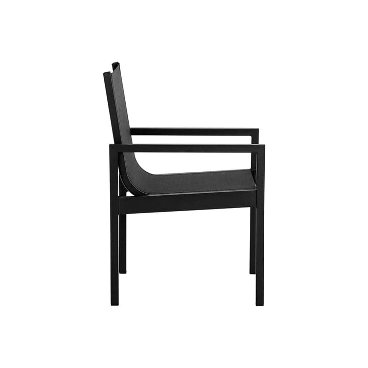 Merano Dining Armchair-Sunpan-SUNPAN-110974-Dining ChairsBlack-2-France and Son