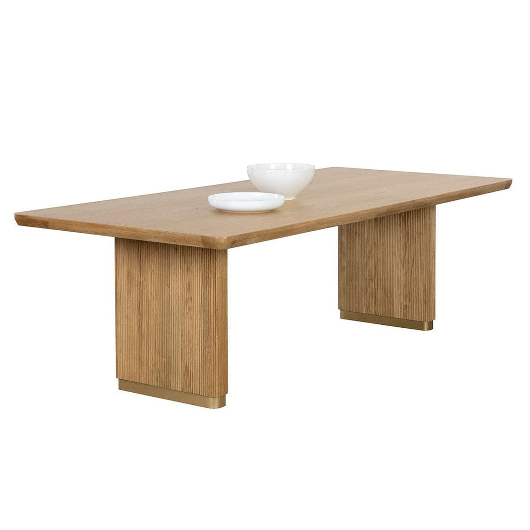 Kalla Dining Table - 96" - Rectangular-Sunpan-SUNPAN-110992-Dining Tables-1-France and Son