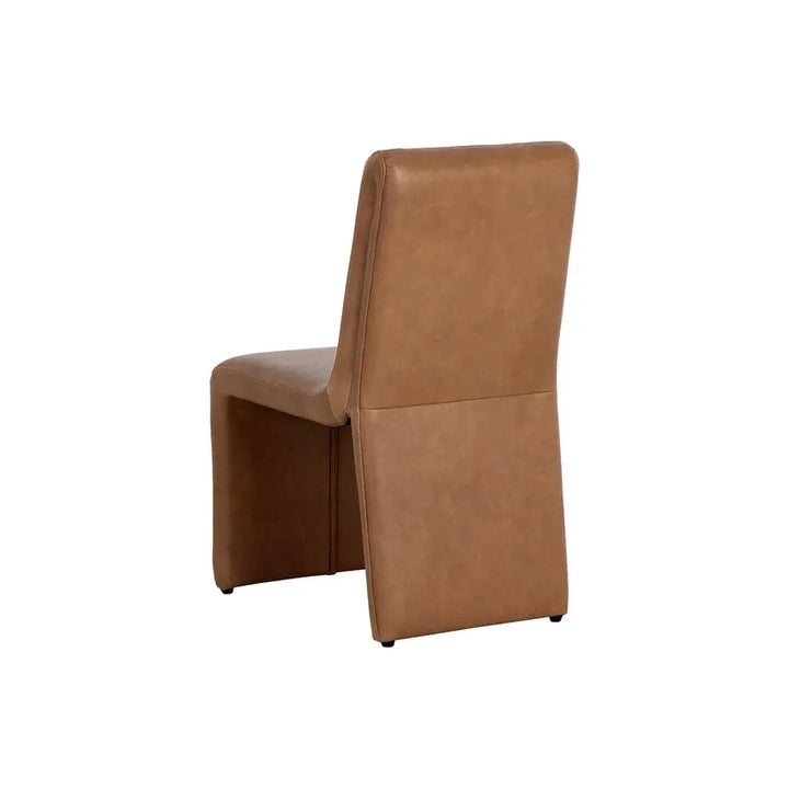 Cascata Dining Chair - Marseille Camel Leather