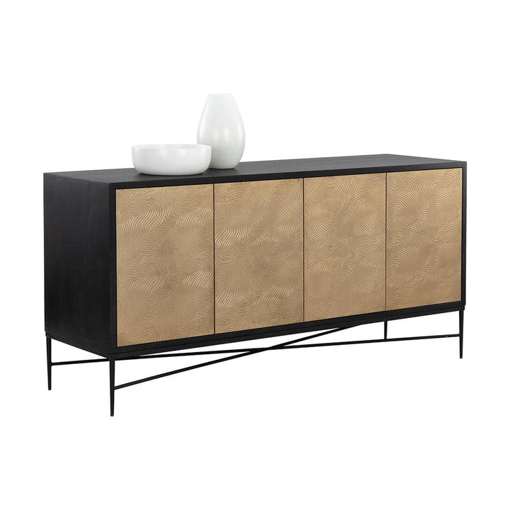 Algarve Sideboard-Sunpan-SUNPAN-108705-Sideboards & CredenzasLight Grey-3-France and Son