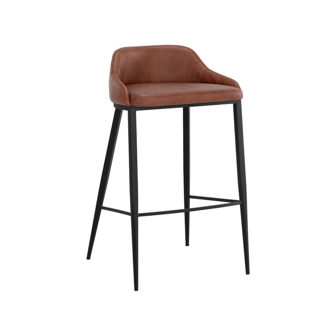 Astra Stool-Sunpan-SUNPAN-111082-Stools & OttomansCinnamon Brown-Bar-3-France and Son