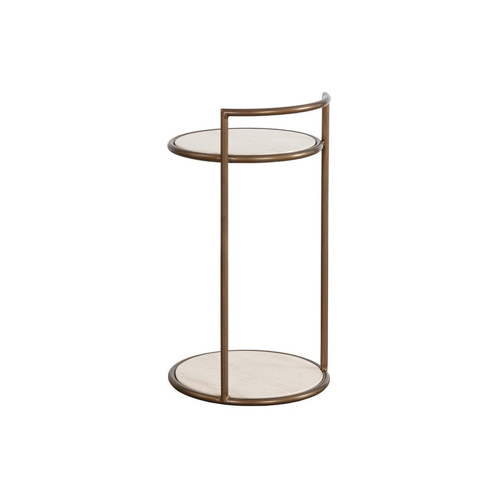 Parga End Table-Sunpan-1-Side TablesBlack-6-France and Son