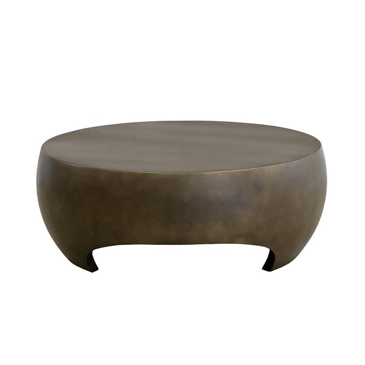 Tarsus Coffee Table Antique Bronze / Pewter Look-Sunpan-SUNPAN-111259-Coffee TablesAntique Bronze-4-France and Son