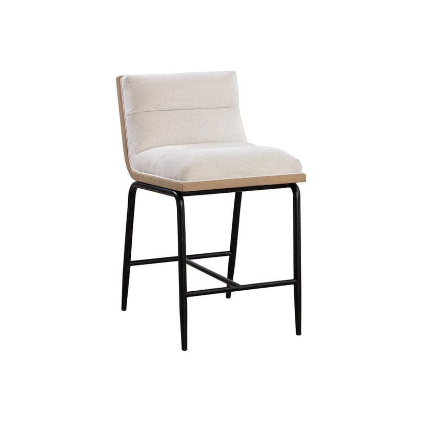 Abilene Counter Stool - Polo Club Muslin-Sunpan-SUNPAN-111273-Bar Stools-1-France and Son