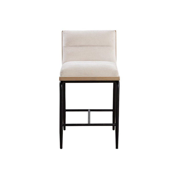 Abilene Counter Stool - Polo Club Muslin-Sunpan-SUNPAN-111273-Bar Stools-3-France and Son