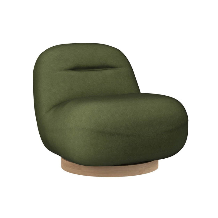 Franze Swivel Lounge Chair-Sunpan-SUNPAN-111301-Lounge ChairsMoss Green-6-France and Son